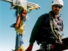 Rob F summiting on the Rimpfischhorn, Switzerland 2003